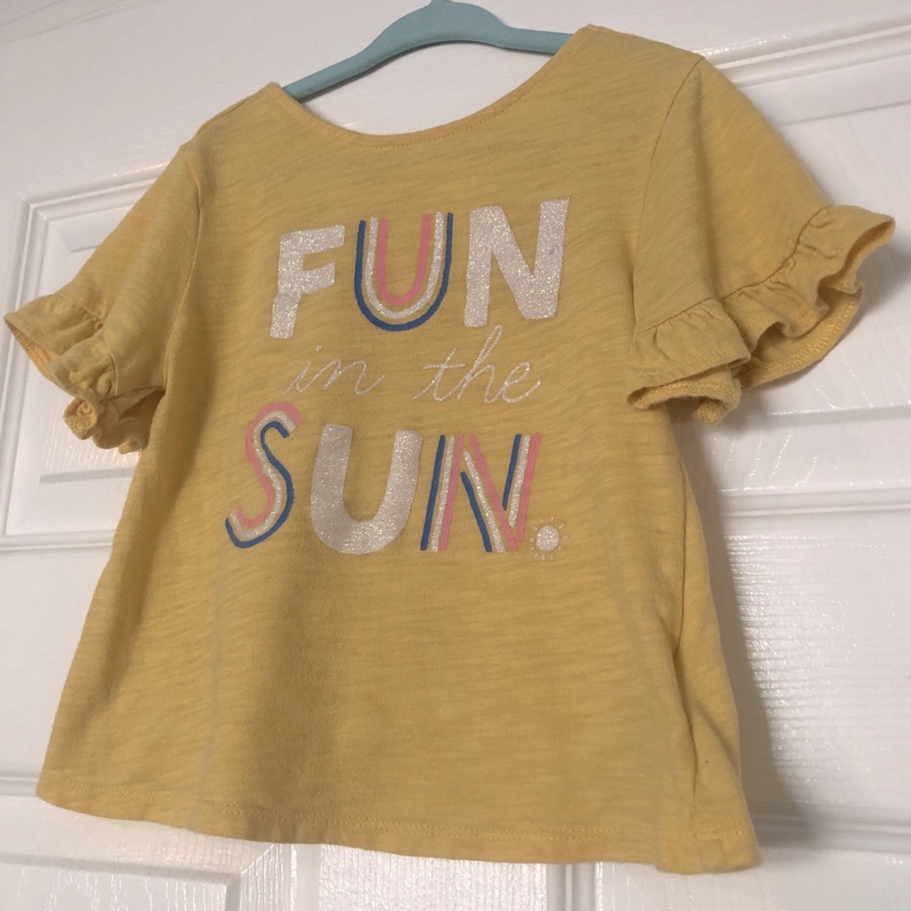 Old Navy Fun in the Sun yellow top